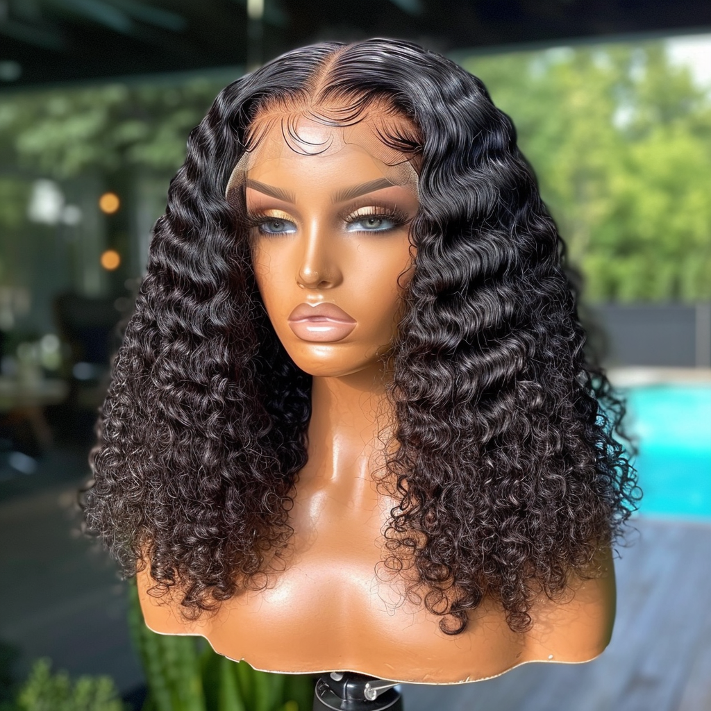 Deep Curl HD Frontal Wig (13x4)